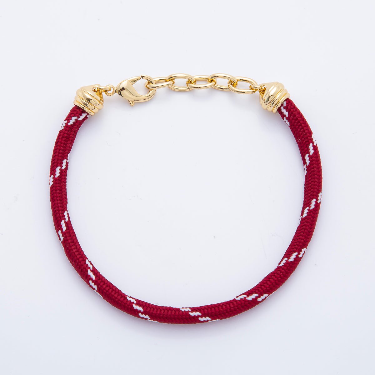 New Color 24K Gold Filled Summer Fall Cotton Cord Bracelet 8.4 inch | WA - 1922 ~ WA - 2034 - DLUXCA