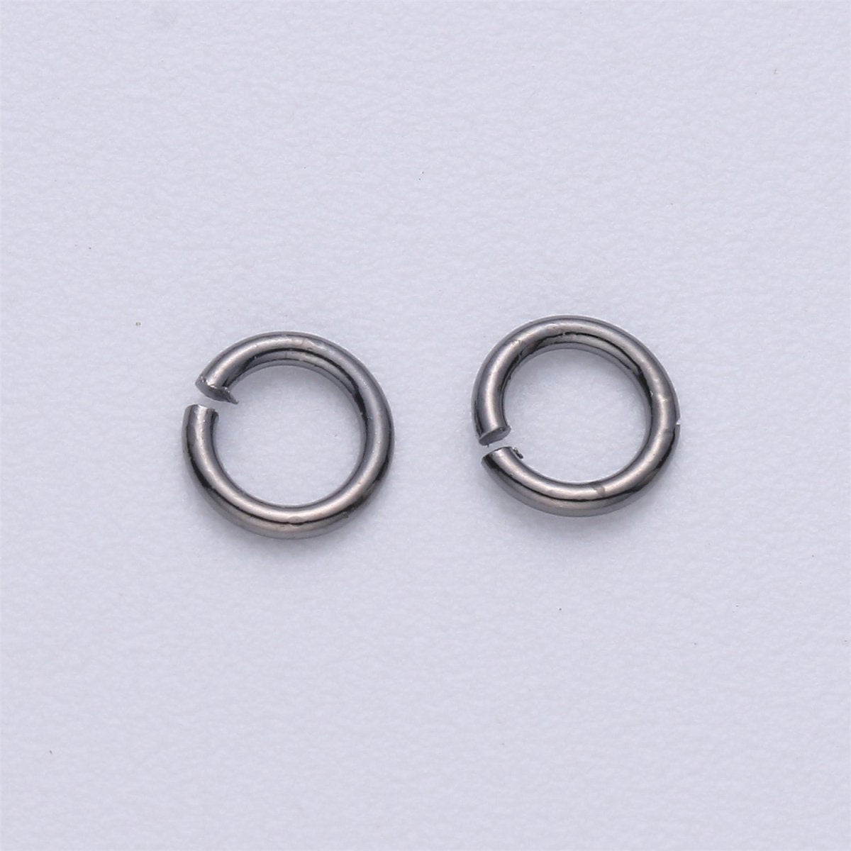 Open Jump Ring Real Gold Plated Jump Ring 4mm, 7mm with 20 gauge / 0.8mm thickness for Jewelry Supply Component 10gram SP - 1580 SP - 1581 SP - 1592 SP - 1593 - DLUXCA