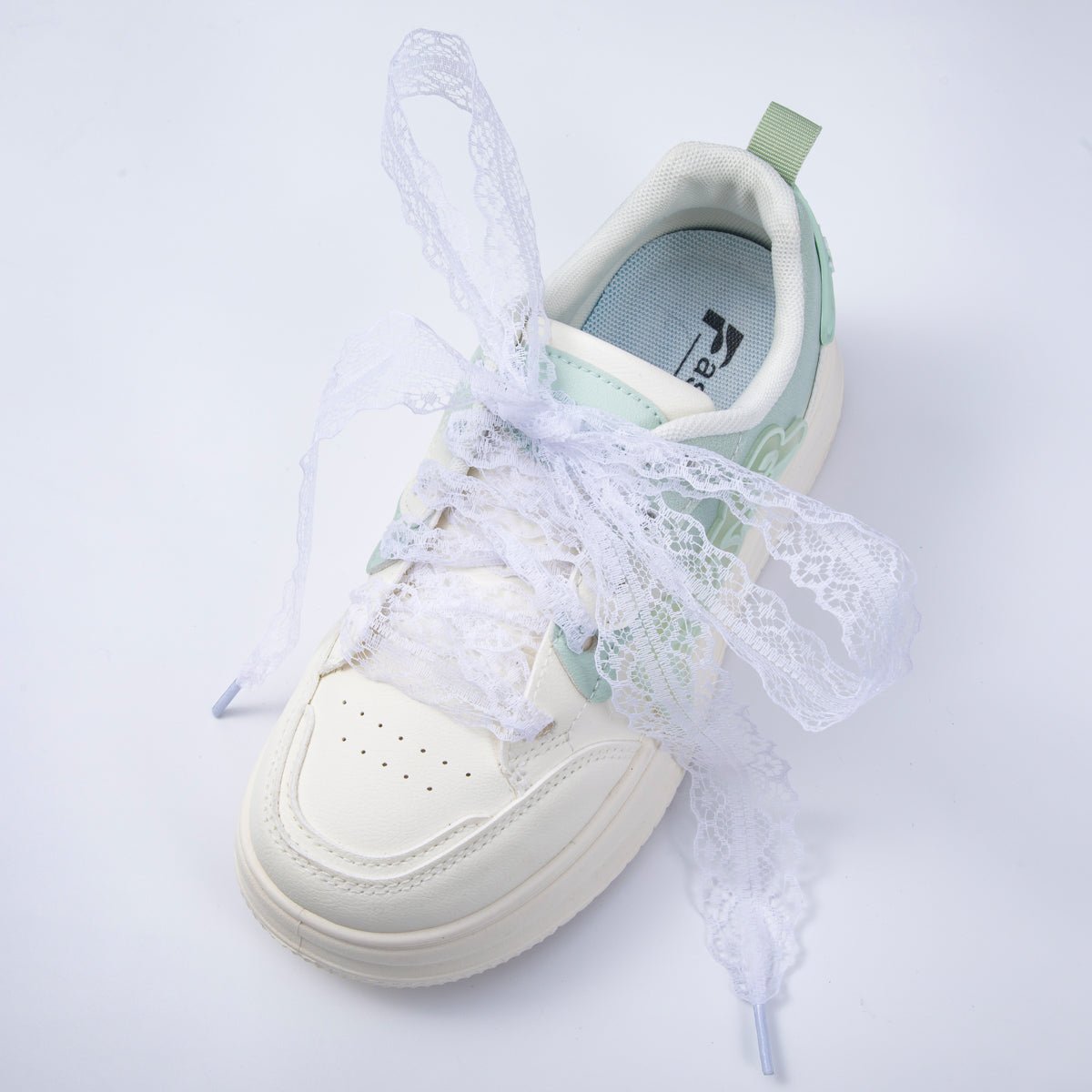 Pastel Coquette Ribbon Lace Shoelaces | WB00302 - WB00304 - DLUXCA