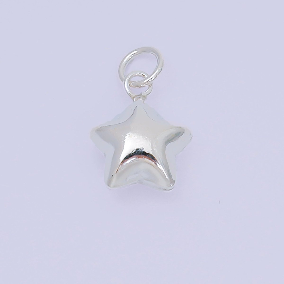 S925 Sterling Silver 12mm Twinkle Little Star Dainty Charm | SL - 678 - DLUXCA