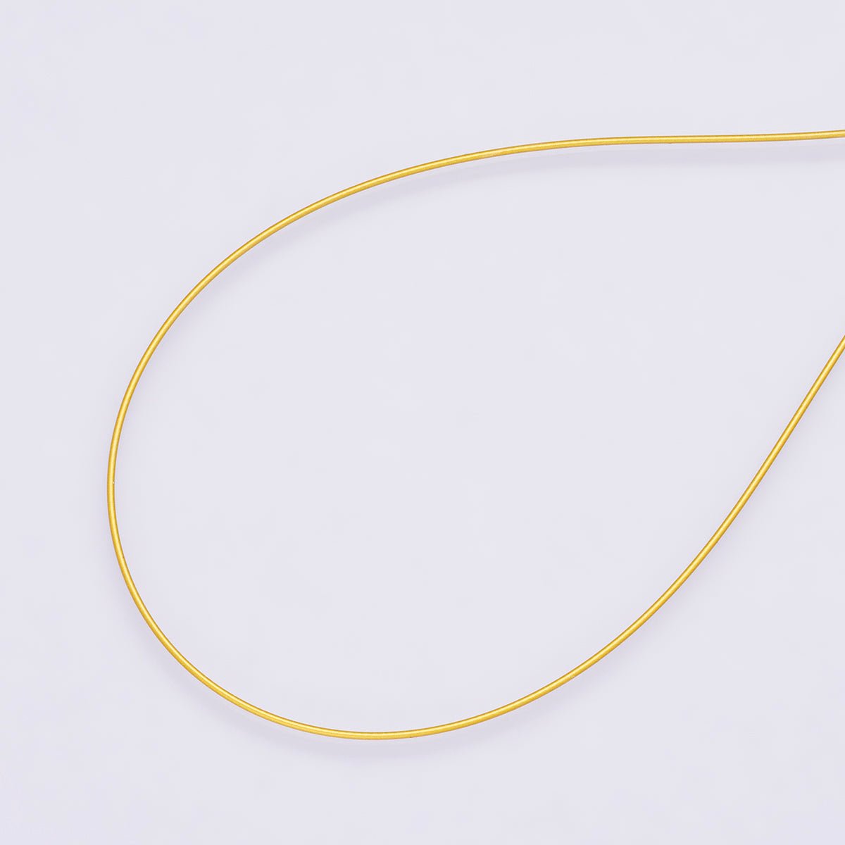 Stainless Steel 0.6mm Nylon Coated Flexible Wire Unfinished Chain Findings by Yard in Gold & Silver | Roll - 01854 ~ Roll - 01855 - DLUXCA