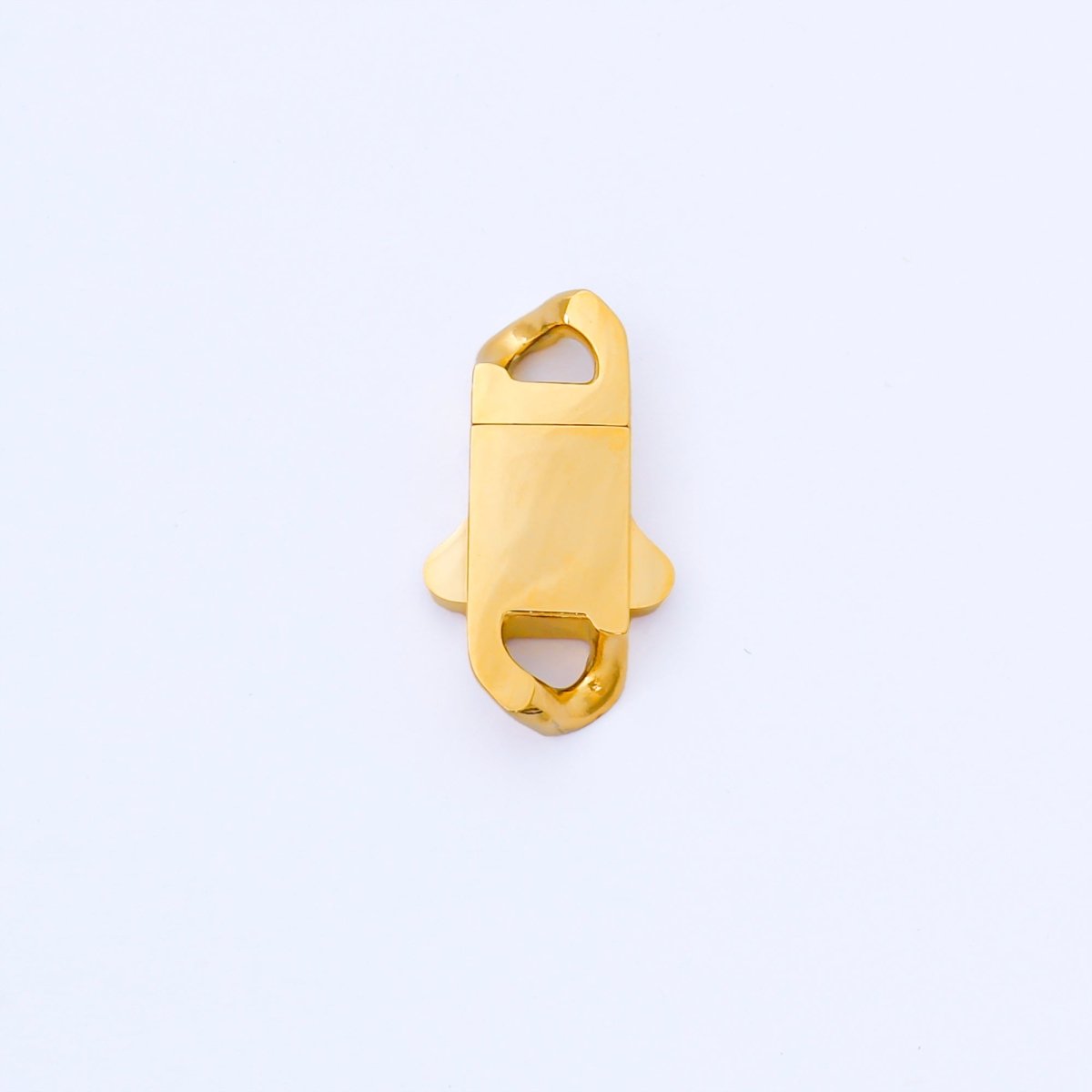 Stainless Steel 23mm, 19.5mm Minimalist Box Clasps Closure Finding | Z1331 Z1332 - DLUXCA