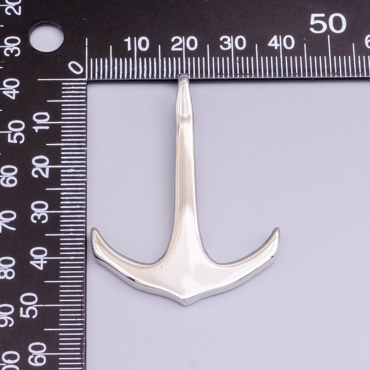 Stainless Steel 50.5mm Anchor Ocean Nautical Ship Boat Charm | P - 931 - DLUXCA