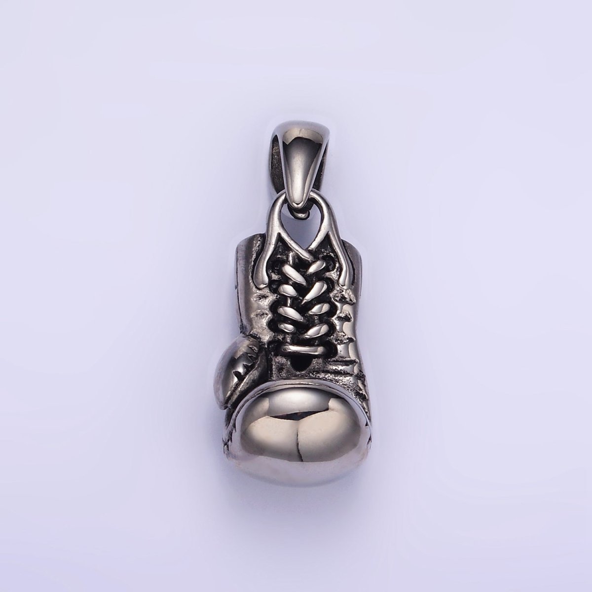 Stainless Steel Boxing Gloves Charms Pendant in Gold & Silver | P1444 P1445 - DLUXCA