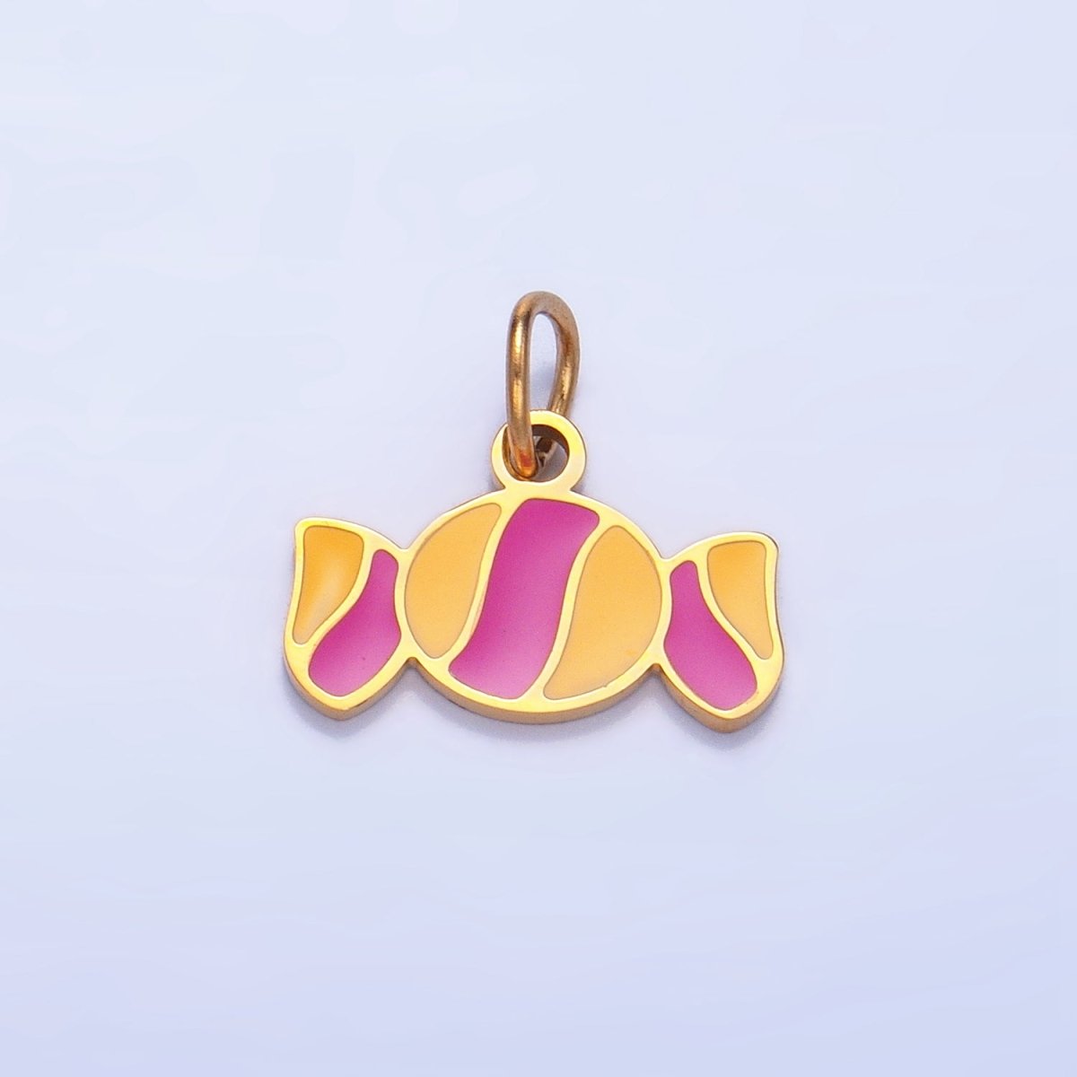 Stainless Steel Enamel Candy Sweets Mini Charm | P1537 - DLUXCA