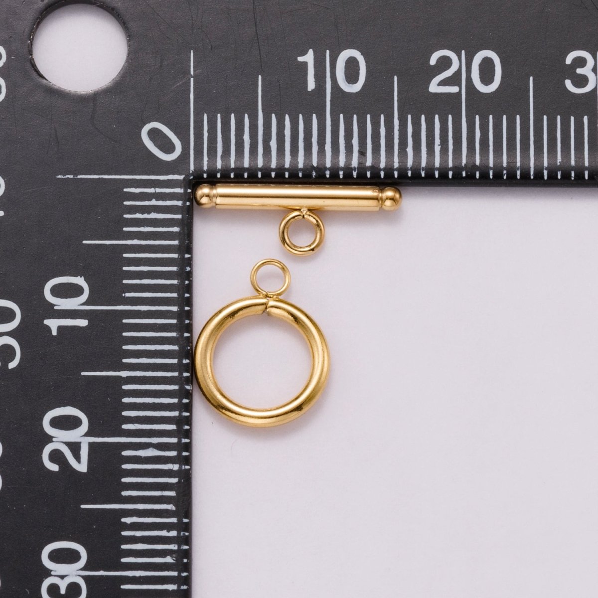 Stainless Steel Gold Toggle Clasps OT Clasp Findings | P - 933 - DLUXCA