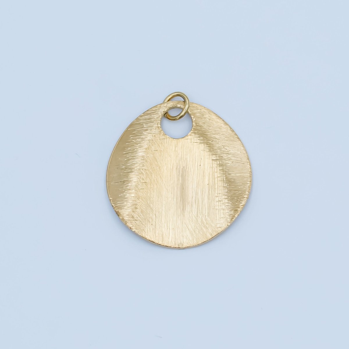 Stainless Steel Line - Textured Geometric Charm | P786 - DLUXCA