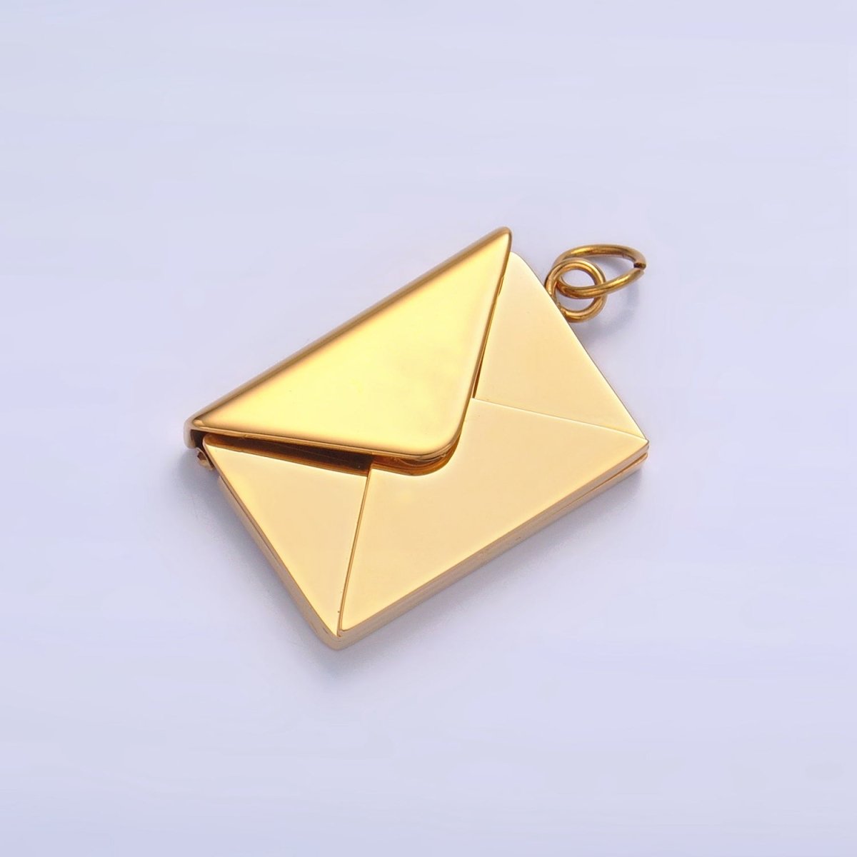 Stainless Steel Minimalist Letter Envelope Mail Interactive Charm Set | P1521 - DLUXCA