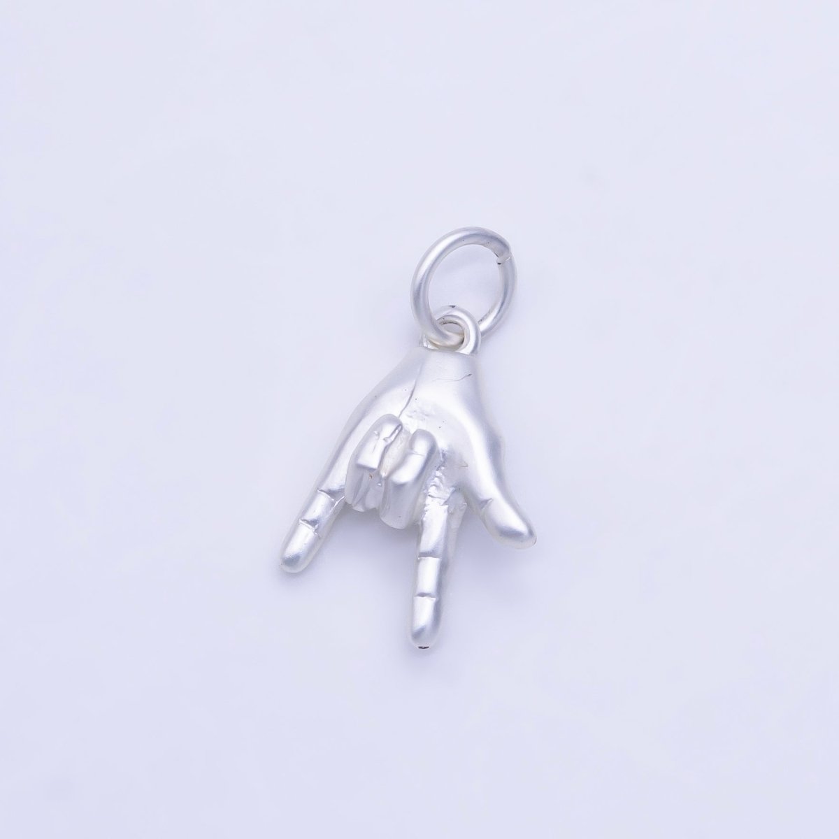 Tiny Rock On Hand Gesture Charm, Gold Fill Rock Sign For Necklace Pendant Bracelet Earring Charm Jewelry Making Gift Rocker Metal Musician E - 227 - E - 228 - DLUXCA