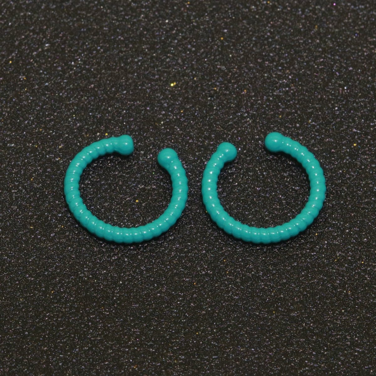 1 pair Neon Color Ear Cuff Earring Nonpierced Ear cuff for Cartilage, Dainty Earring Y2K Jewelry AI-021~AI-029 - DLUXCA