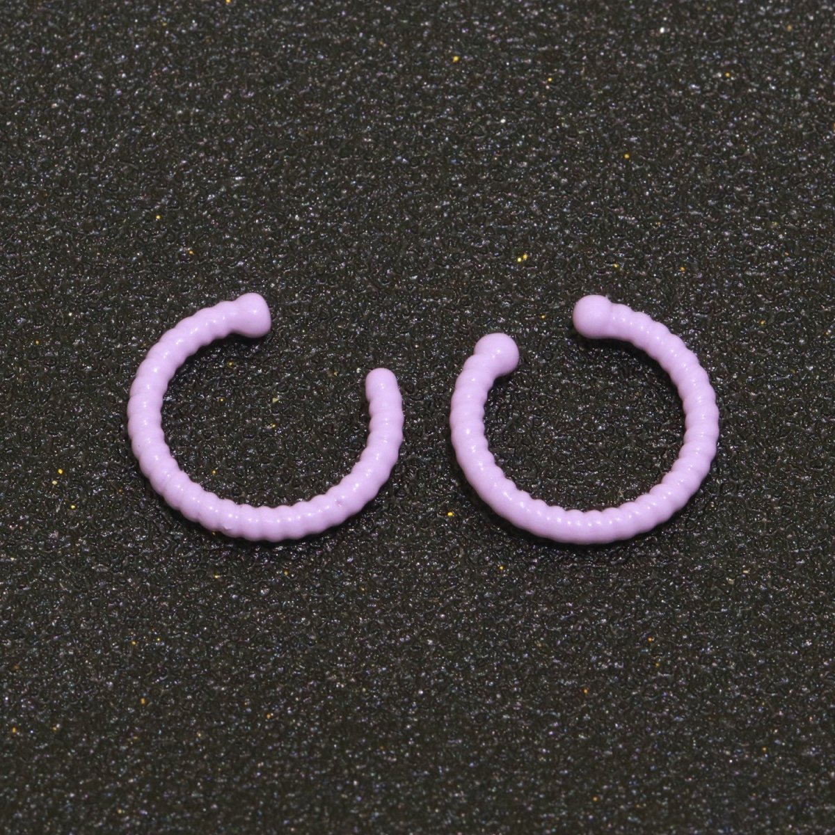 1 pair Neon Color Ear Cuff Earring Nonpierced Ear cuff for Cartilage, Dainty Earring Y2K Jewelry AI-021~AI-029 - DLUXCA
