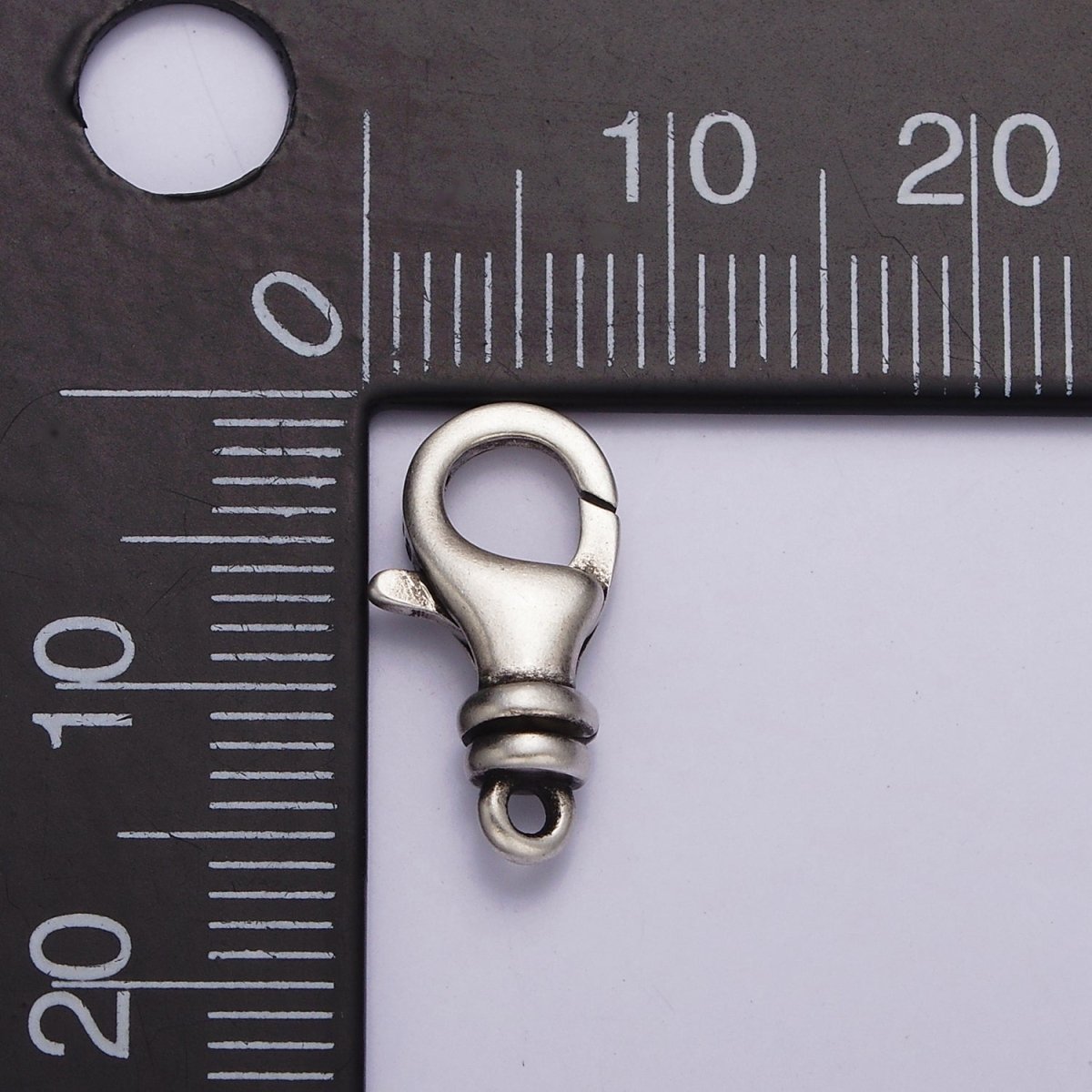 1 Pc 15.5x6.7 mm Sterling Silver Trigger Clasp Lobster Clasp for Jewelry Making SL-339 - DLUXCA