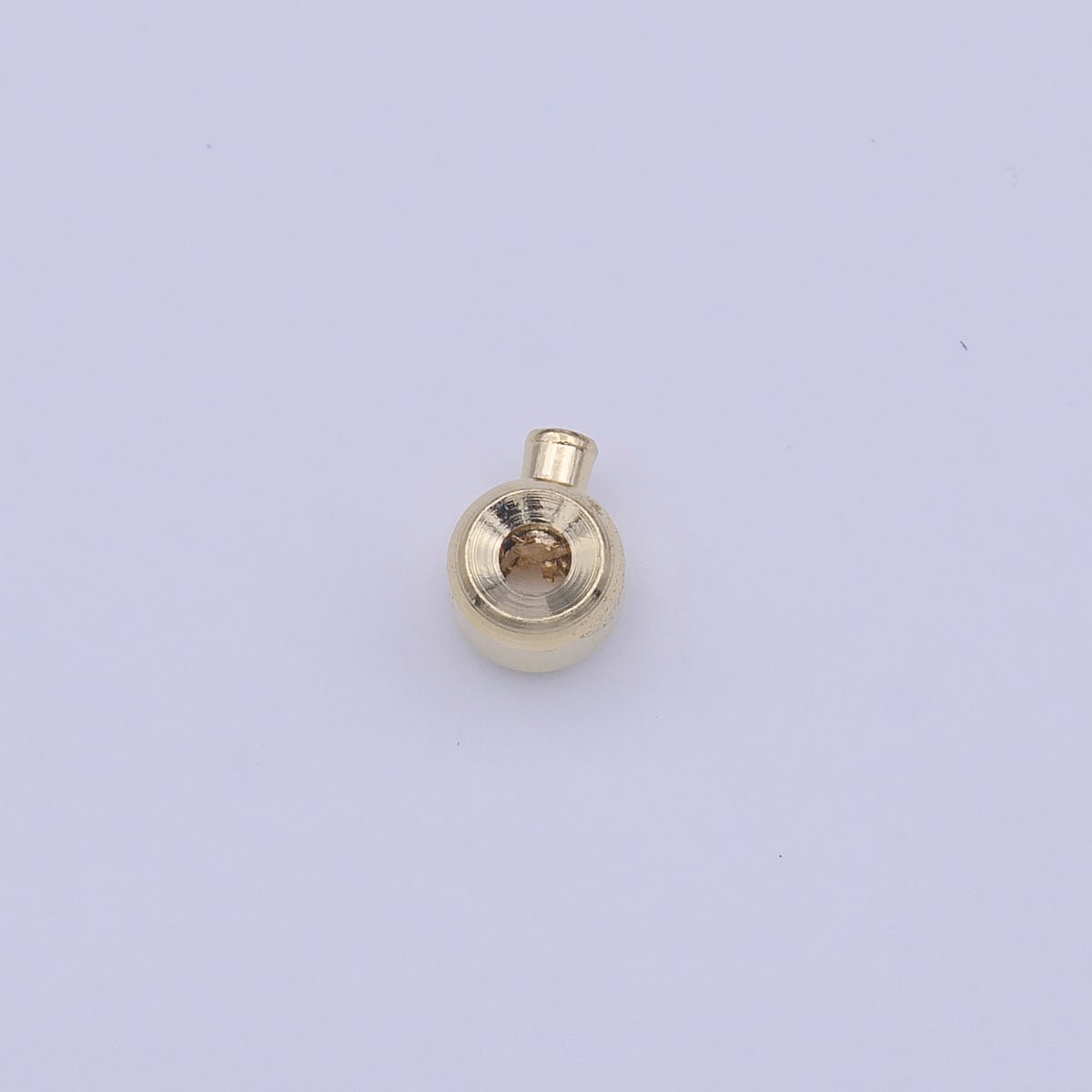 12 Pieces Gold Filled Jewelry Bead Connector Link Crimp Supply Making in Gold & Silver | B-608 B-611 - DLUXCA