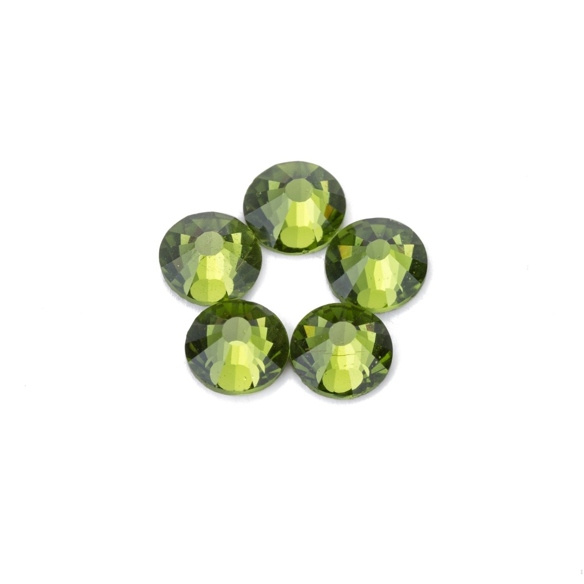 1440 pcs Crystal Green Olive / Olivine #228 - DLUXCA