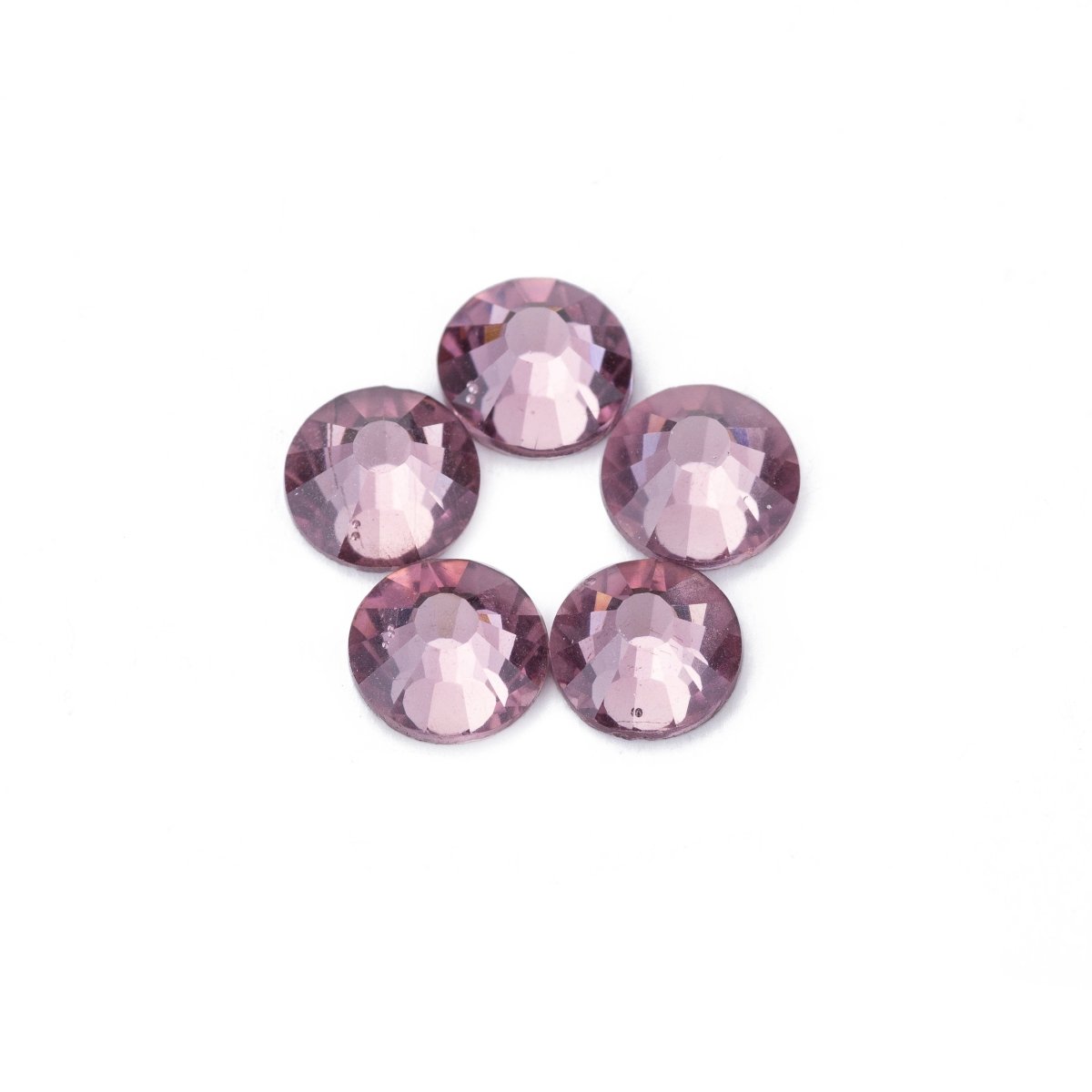 1440 pcs High Quality Crystal Light Amethyst Purple Rhinestones loose Crystal flat back No Hot Fix glass bead Size ss10 / ss12 / ss16 / ss20, 1440-SS20-LTAMETHYST - DLUXCA