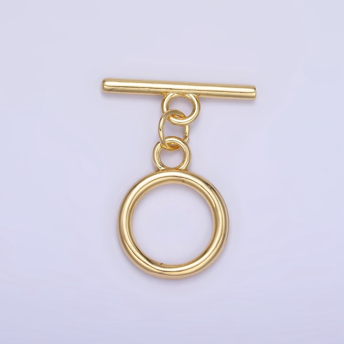 14K Gold Filled 15mm Minimalist Toggle Clasps Closure Findings | Z771 - DLUXCA