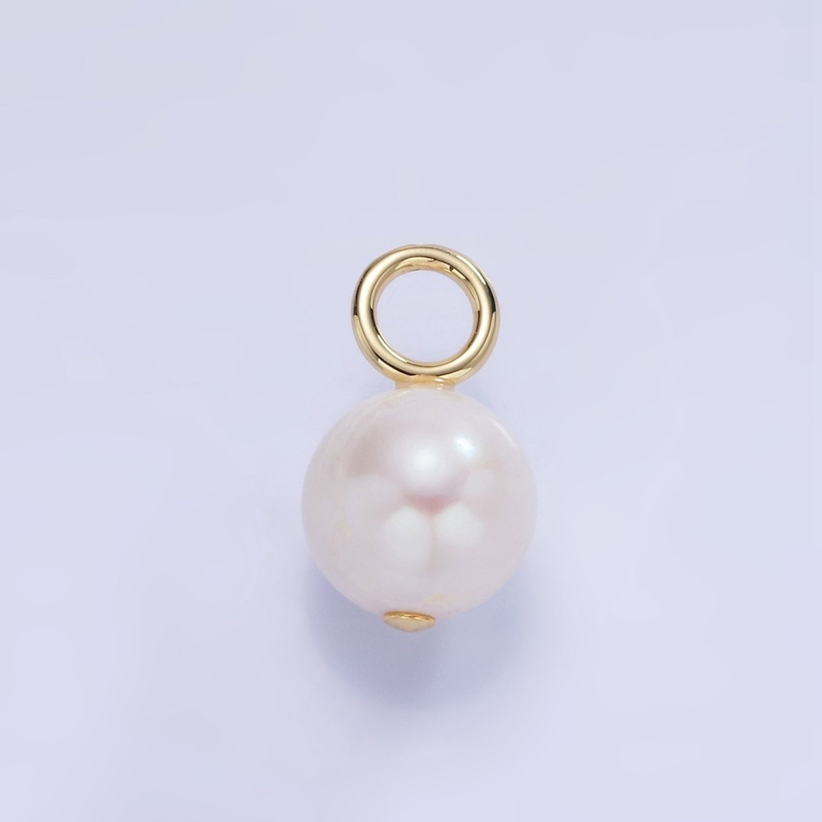 14K Gold Filled 18mm Freshwater Pearl Drop Pendant | P1717 - DLUXCA