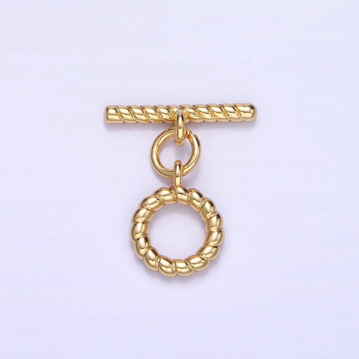14K Gold Filled 20mm Croissant Toggle Clasps Closure Findings | Z769 - DLUXCA