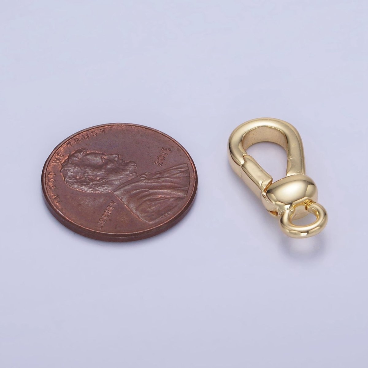 14K Gold Filled 20mm Push Gate Lobster Closure Enhancer Finding | Z730 - DLUXCA