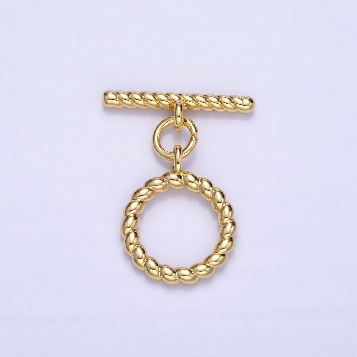 14K Gold Filled 25mm Croissant Toggle Clasps Closure Findings | Z768 - DLUXCA