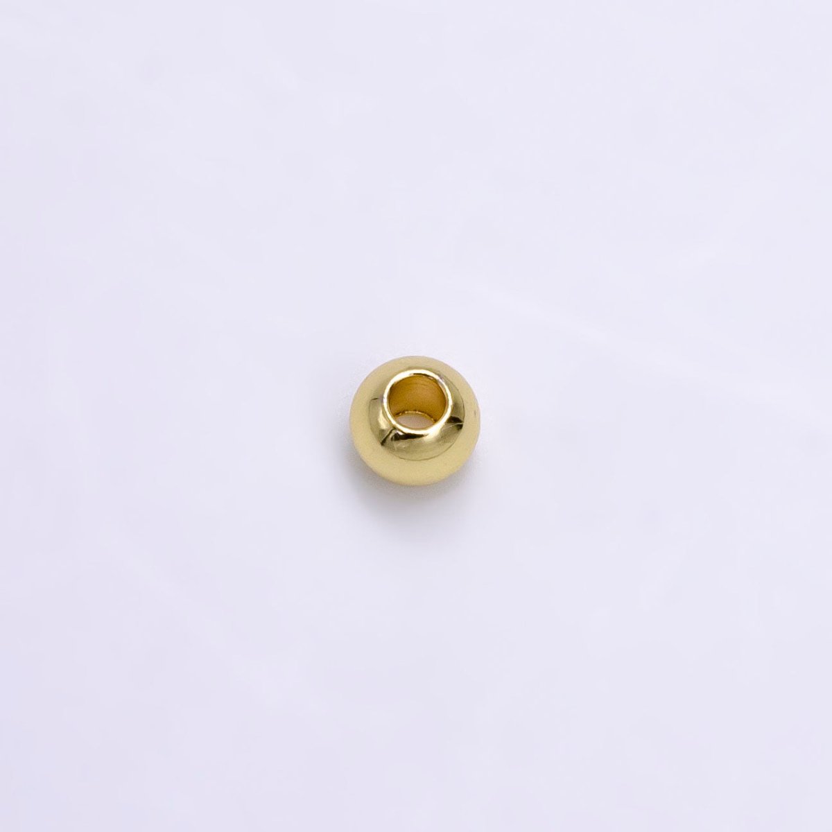 14K Gold Filled 4mm 5mm, 6mm Minimalist Bead by 10 Pieces/Bag | B-922 B-923 B-924 - DLUXCA
