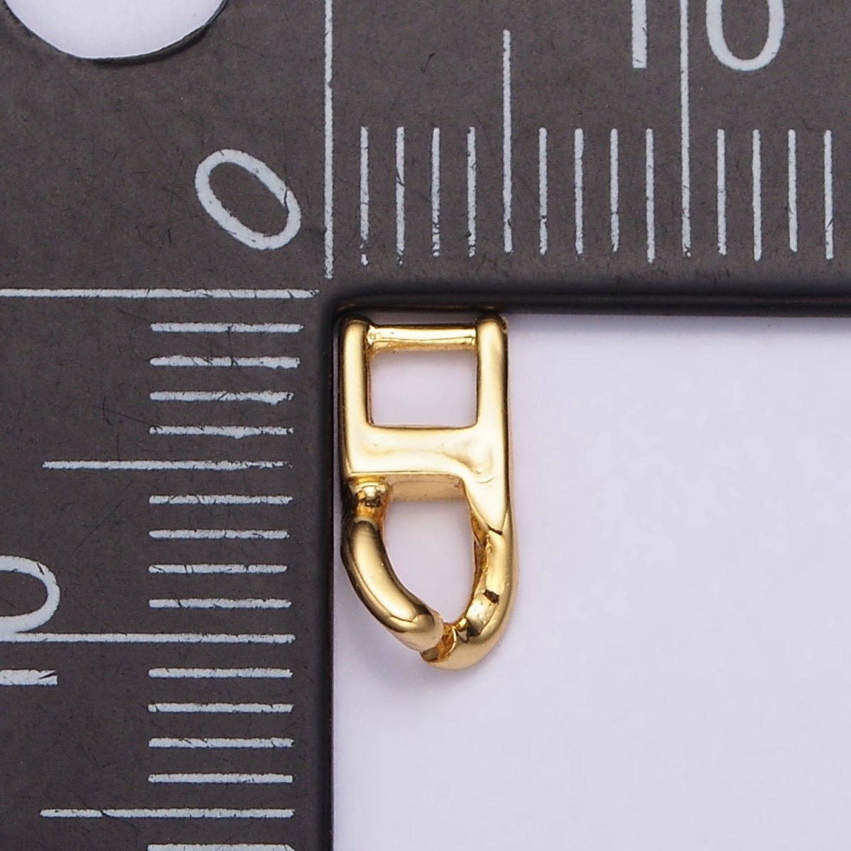 14K Gold Filled 5mm Snap Lock Hook Minimalist Jewelry Closure Findings Supply | Z592 - DLUXCA