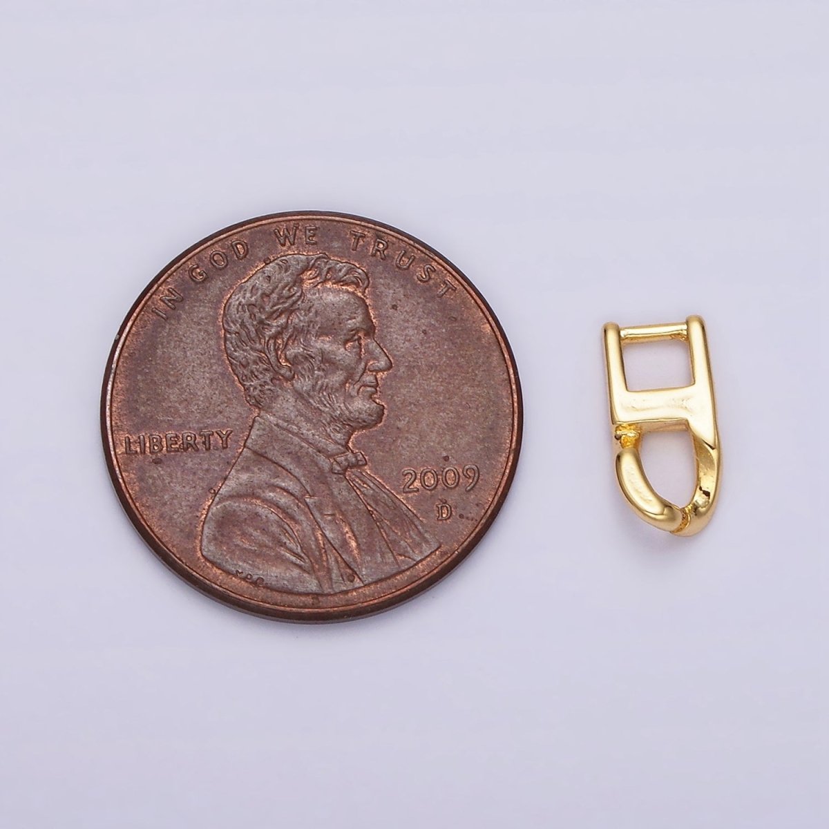 14K Gold Filled 5mm Snap Lock Hook Minimalist Jewelry Closure Findings Supply | Z592 - DLUXCA