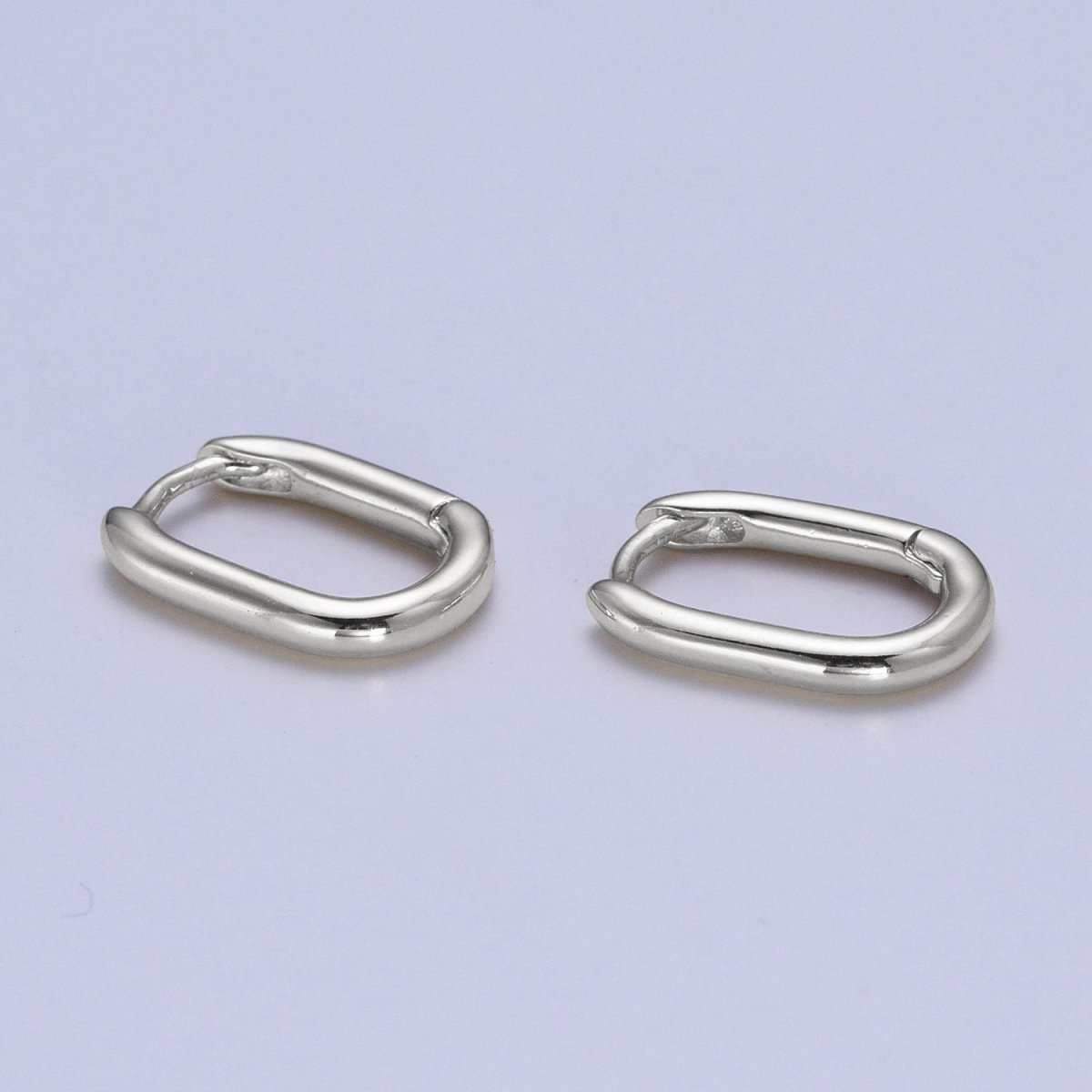 14K Gold Filled Minimalist Earring U Shape Small Hoop Huggie Earring, Perfect for Everyday Wear or Gift | X-909 - DLUXCA