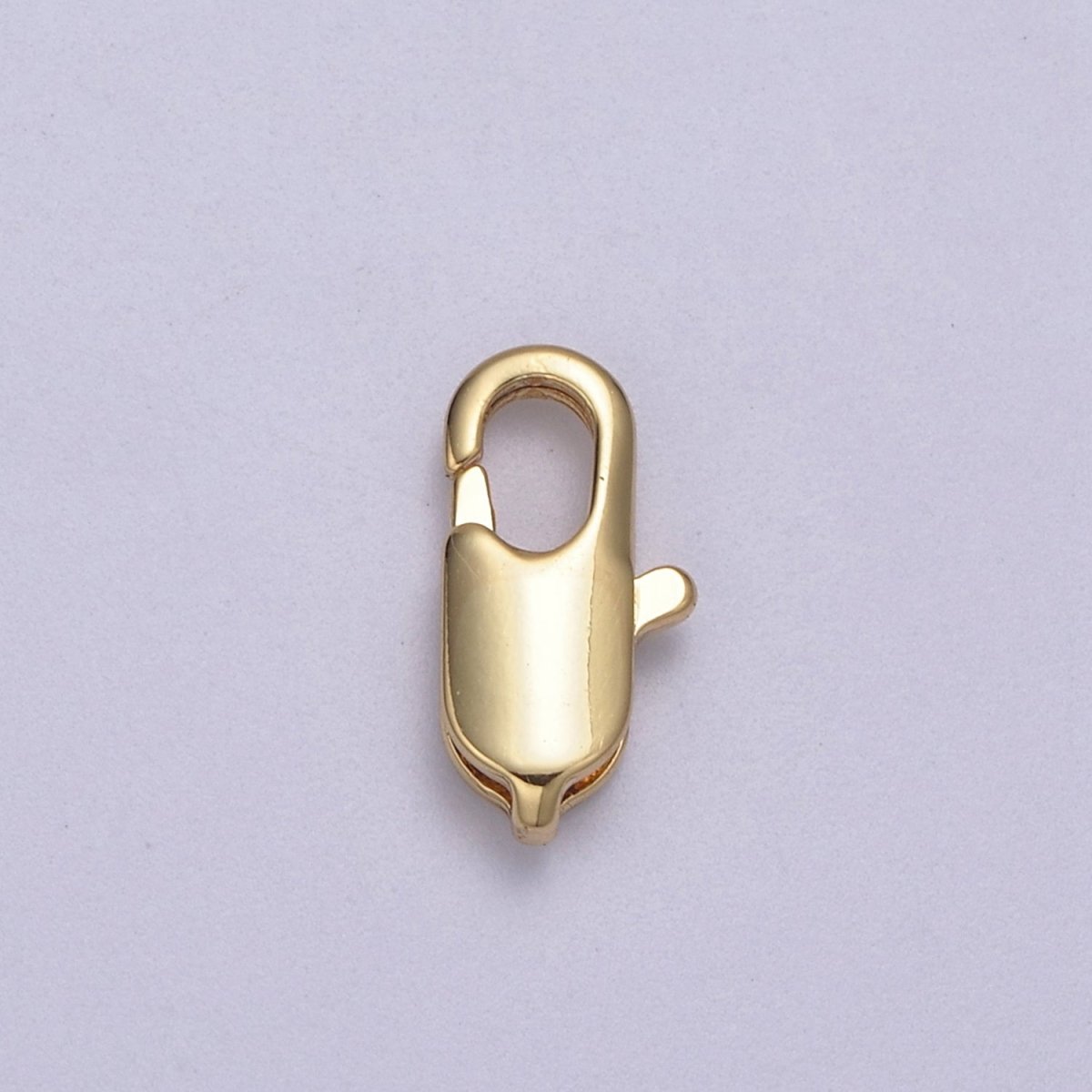 14K Gold Filled Rectangle Lobster Clasp Jewelry Making Supplies Chain Findings L-638~L-641 - DLUXCA