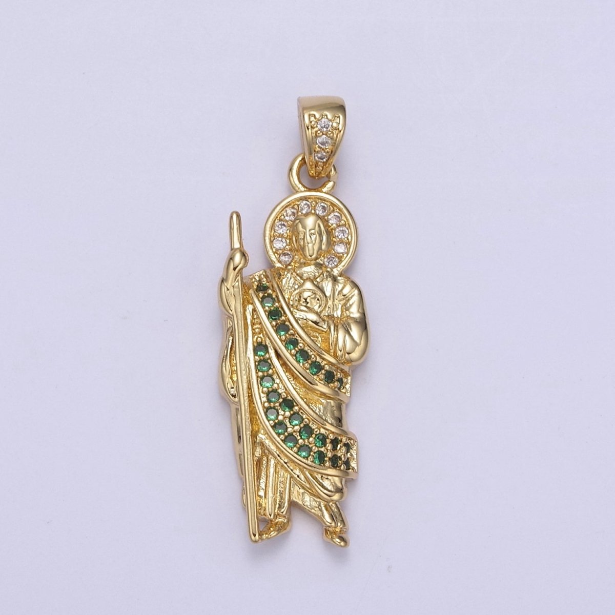 San Judas Necklace Pendant / Cuban Link Chain / Catholics Necklace / Best  Seller – primejewelry269