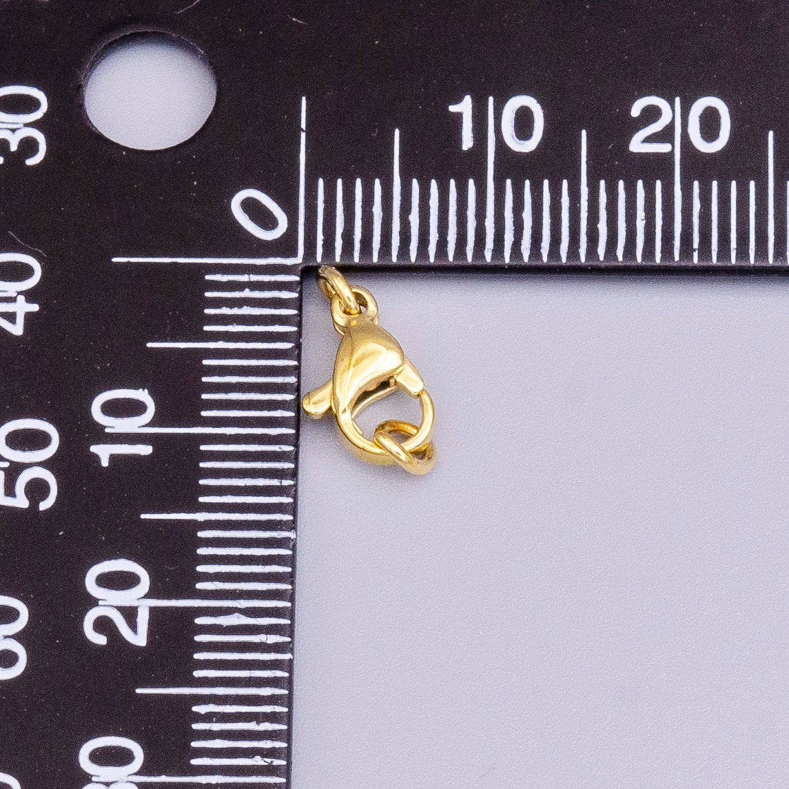 16K Gold Filled 13.8mm Lobster Clasps Jewelry Closure Supply | Z-406 - DLUXCA