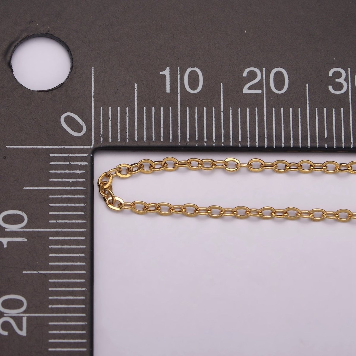 16K Gold Filled 1.5mm Dainty Minimalist Cable 18 Inch Layering Chain Necklace w. Extender in Gold & Silver | WA-438 WA-439 Clearance Pricing - DLUXCA