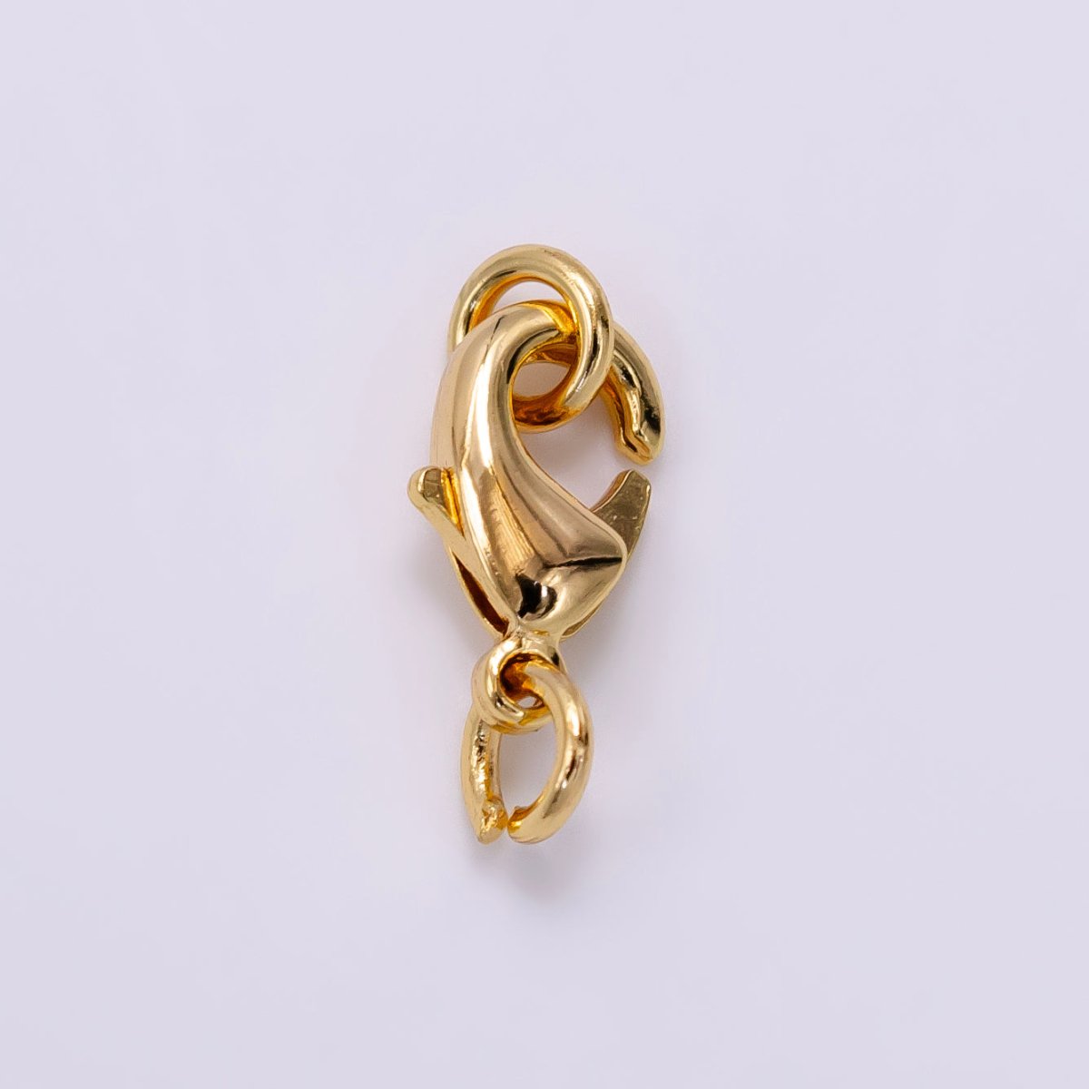 16K Gold Filled 15mm Lobster Claw Clasps Closure Findings | Z904 - DLUXCA