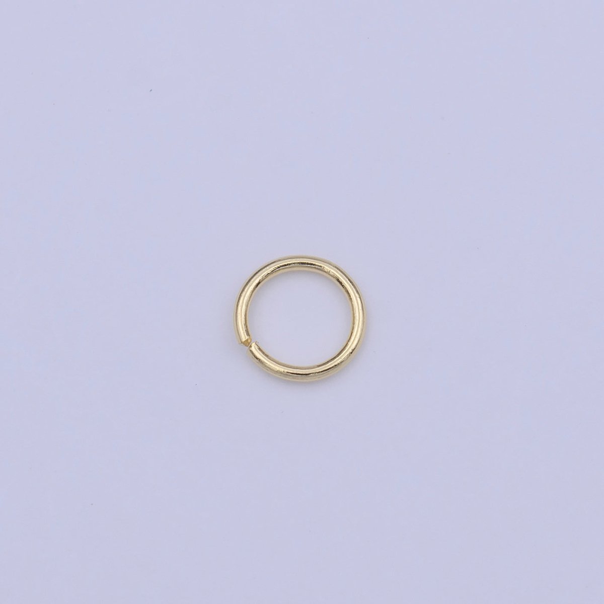 16K Gold Filled 5mm x 0.6mm Assorted Open Jump Ring Jewelry Supply | B-605 - DLUXCA