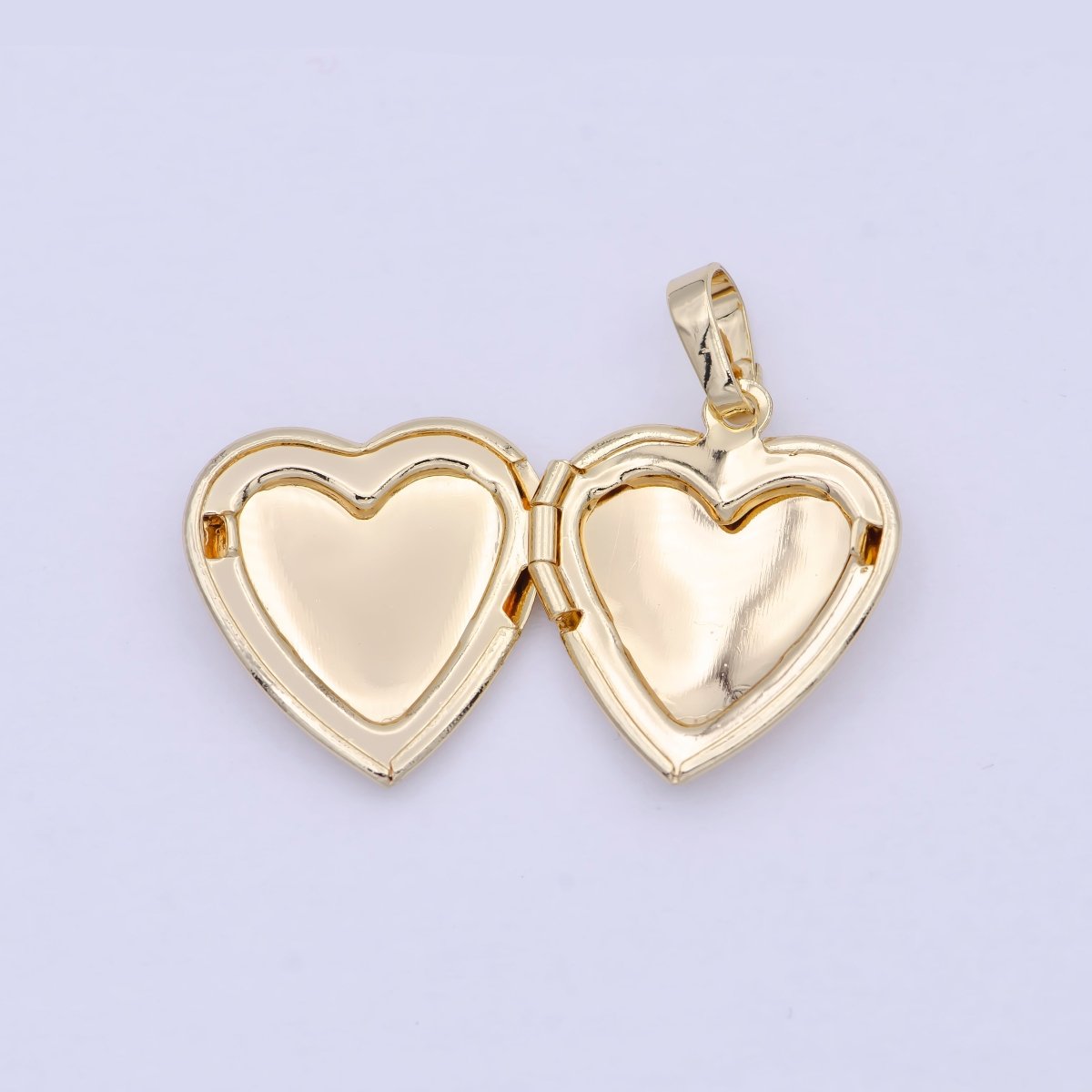 16k Gold Filled Heart Locket Pendant I-885 - DLUXCA