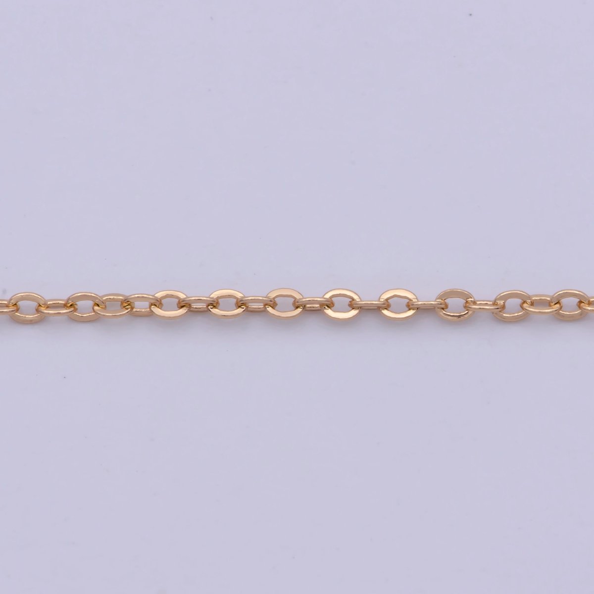 18K Gold Filled 1.2mm Cable Chain 18 inch Finished Necklace For Wholesale Necklace Dainty Jewelry Making Supplies | WA-480 Clearance Pricing - DLUXCA