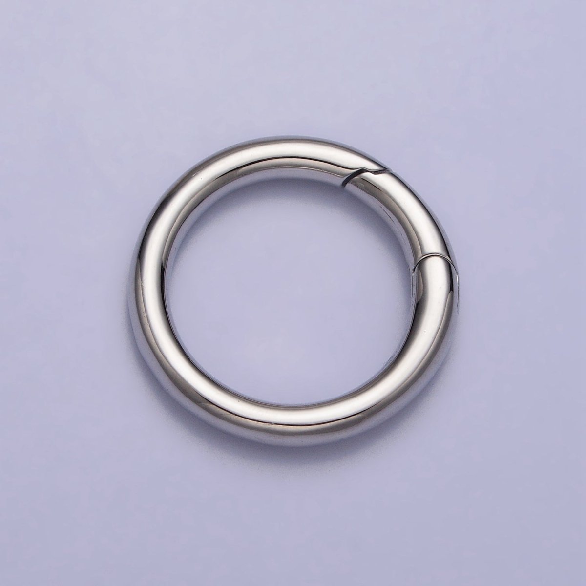 24K Gold Filled 18mm, 20mm Push Gate Ring Closure Enhancer Supply in Gold & Silver | Z-137~Z-140 - DLUXCA