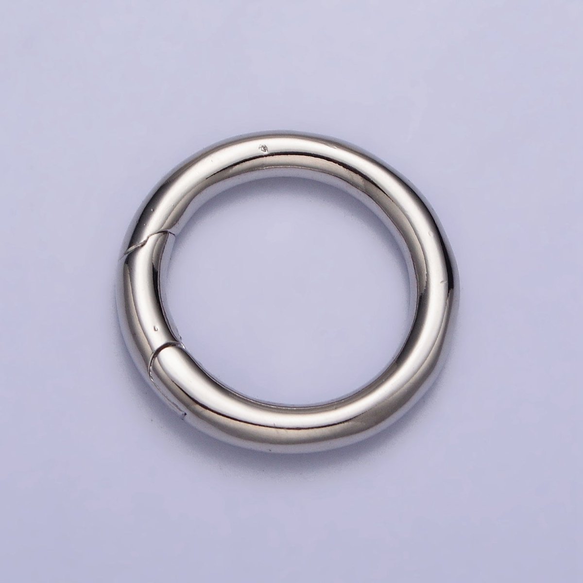 24K Gold Filled 18mm, 20mm Push Gate Ring Closure Enhancer Supply in Gold & Silver | Z-137~Z-140 - DLUXCA