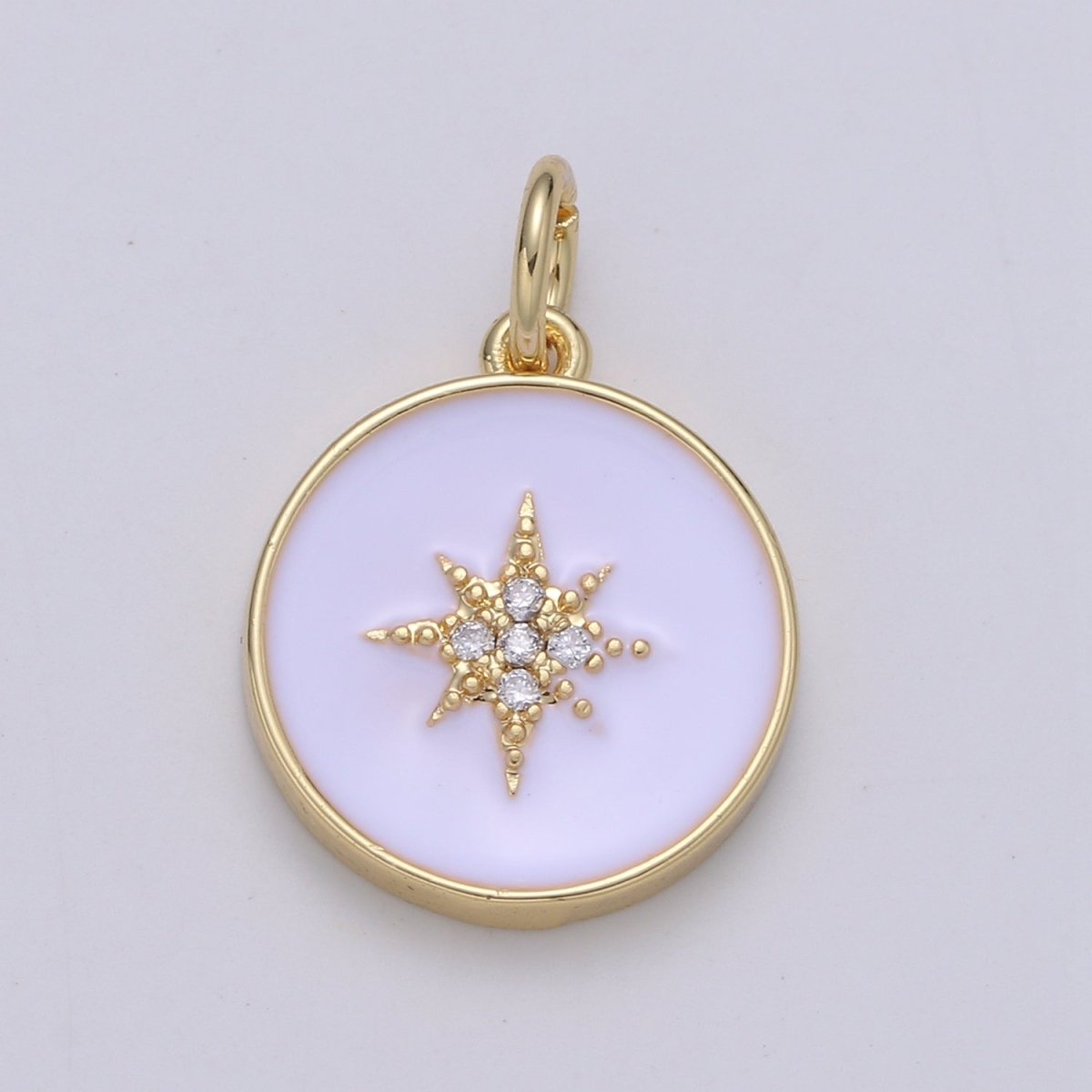 24K Gold Filled Ancient Stars Charm E-109-E-112 - DLUXCA