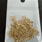 24K Gold Filled Chain Extender Gold / Silver For DIY Jewelry Making Chain Extender L-125~L-128 - DLUXCA