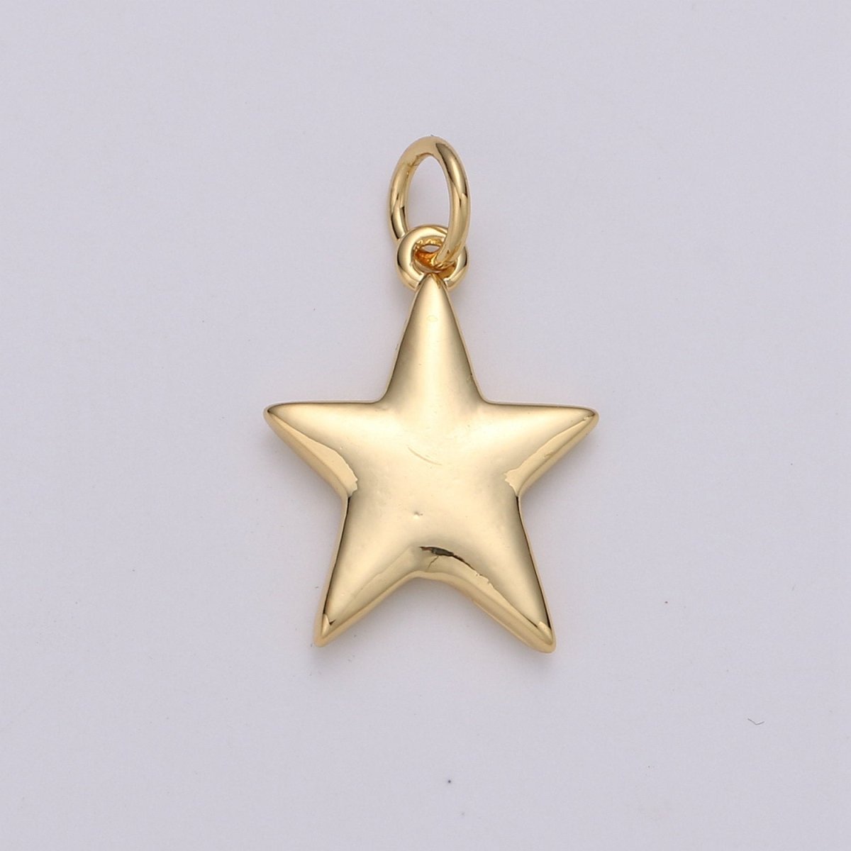 24K Gold Filled Mini Star Charms Double Sided charm for Necklace Earring Bracelet Jewelry Making Supply Celestial Jewelry D-439 - DLUXCA