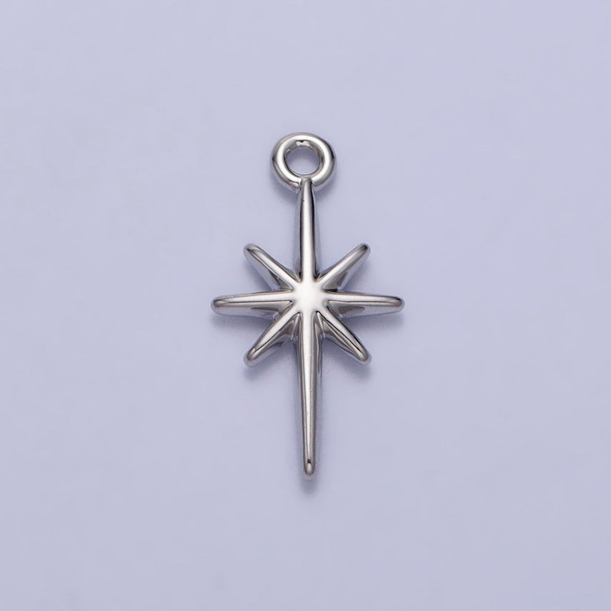 24K Gold Filled North Star Celestial15.8mm Add-On Charm in Gold & Silver | AC333 AC716 - DLUXCA