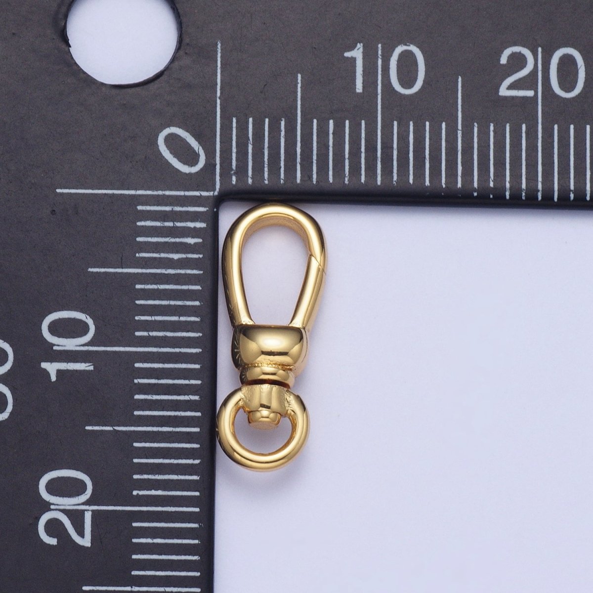 24K Gold Filled Swivel Clasps Closure Findings Supply For Jewelry Making L-913 - DLUXCA