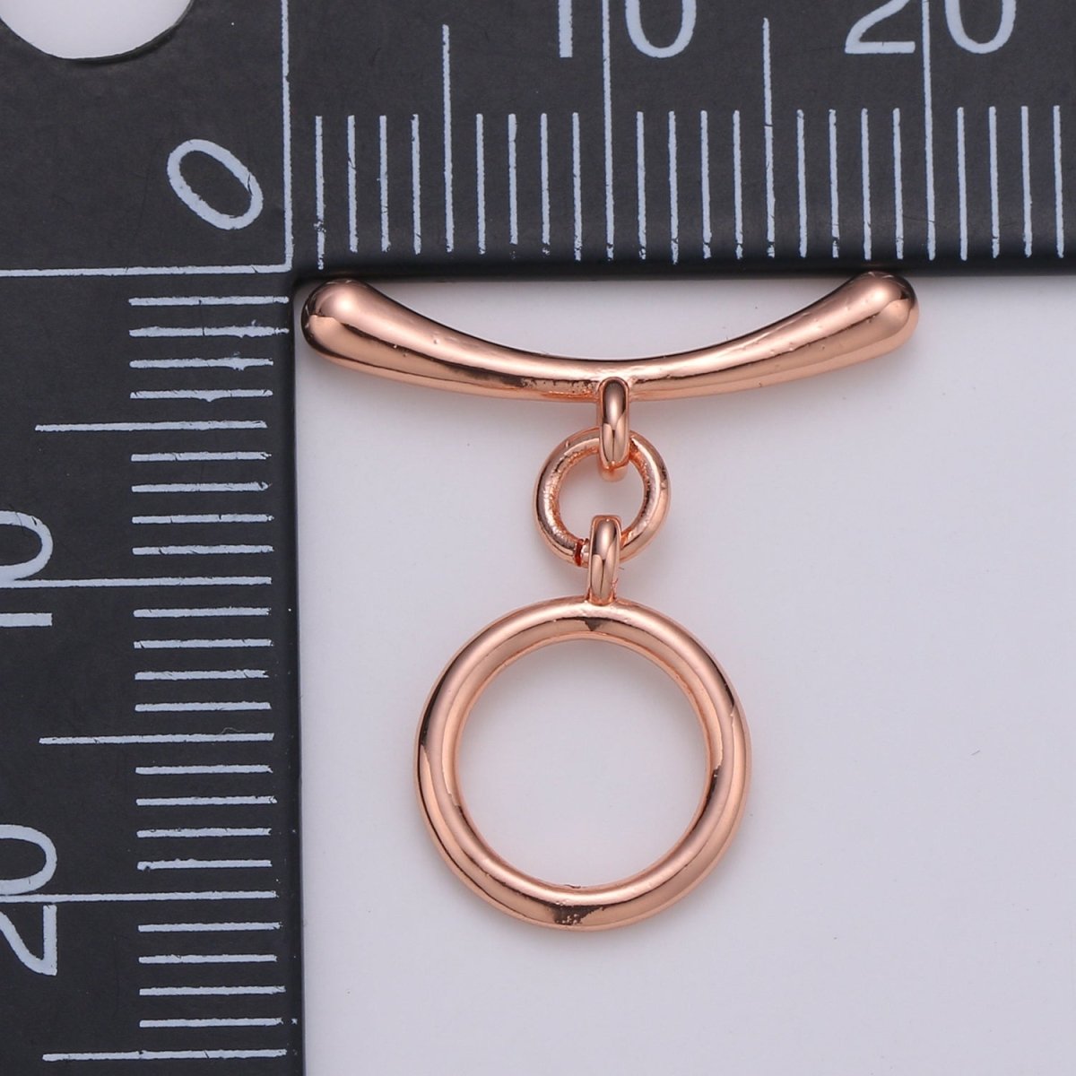 24K Gold Filled Toggle Clasp Smooth Circle OT Clasp For Jewelry Making Bracelet Necklace Diy Accessories Wholesale Supply Finding L-104~L-107 L-142 - DLUXCA