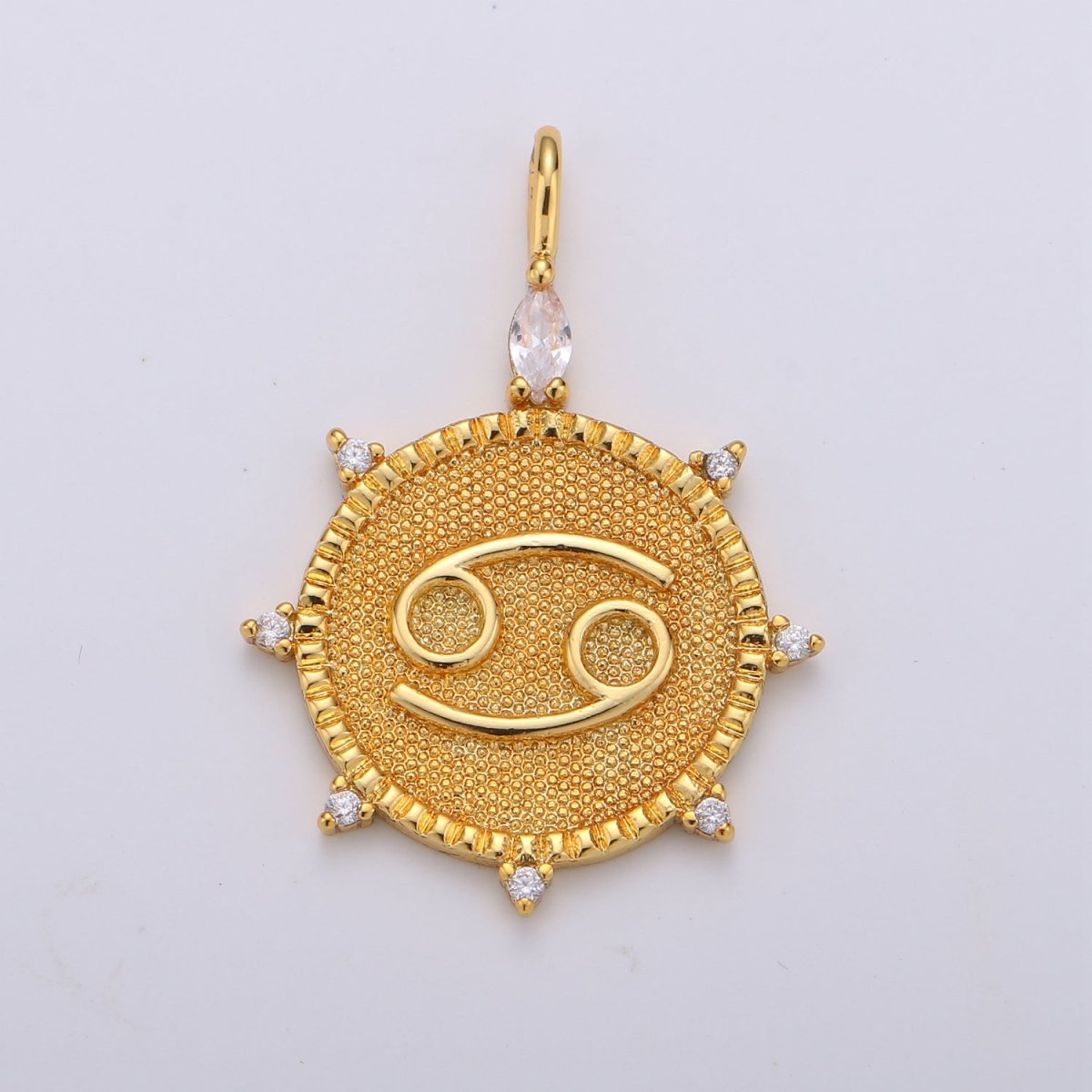 24k Gold Filled Zodiac Charms, Astrology Charms, Zodiac Necklace Charms, 12 Zodiac Charms for Jewelry Making Supply A-495-A-506 - DLUXCA