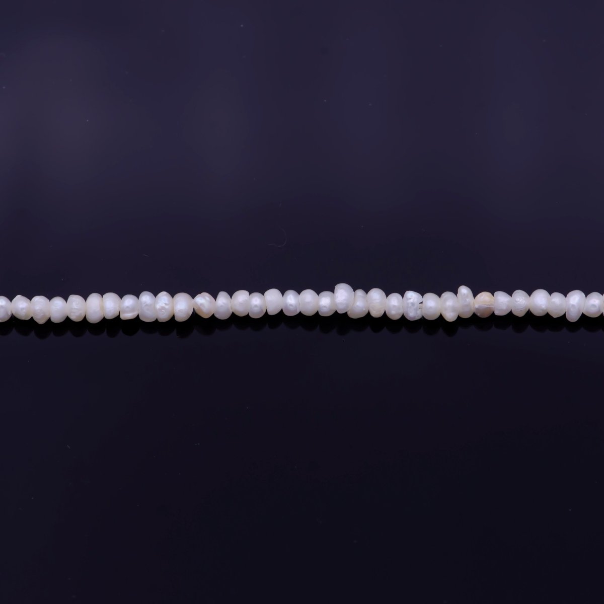 2mm Freshwater Pearl Seed AAA Beads 145 Pieces per Full Strand | WA-1333 Clearance Pricing - DLUXCA