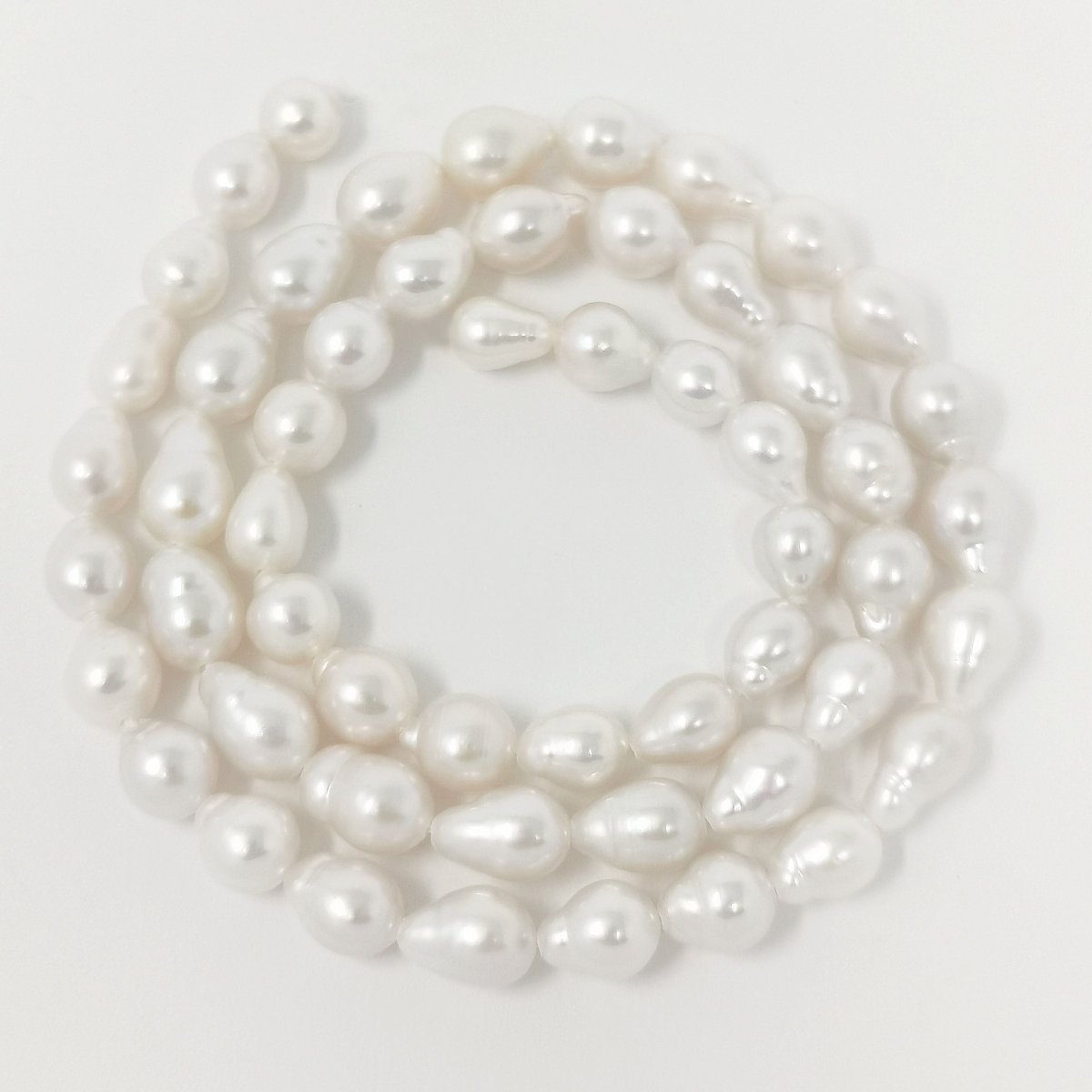 3-3.5mm AAA Natural White Tiny Seed Rice Freshwater Pearl Beads, Genuine Freshwater Pearls,Cultured White Small Seed Pearls,Tiny Pearls - DLUXCA