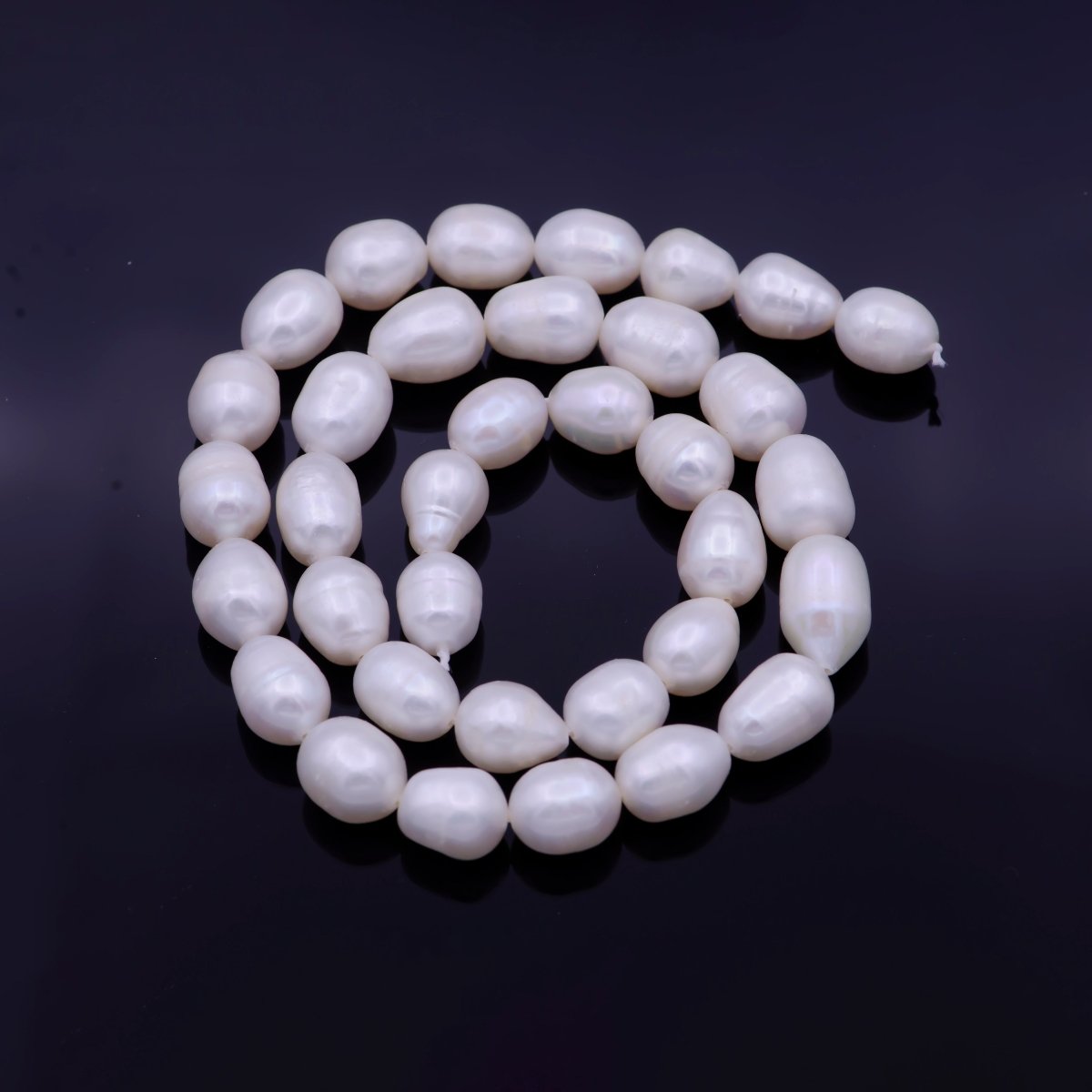 35 Pieces per Strand 8mm AAA Freshwater Pearl Beads | WA-1336 Clearance Pricing - DLUXCA