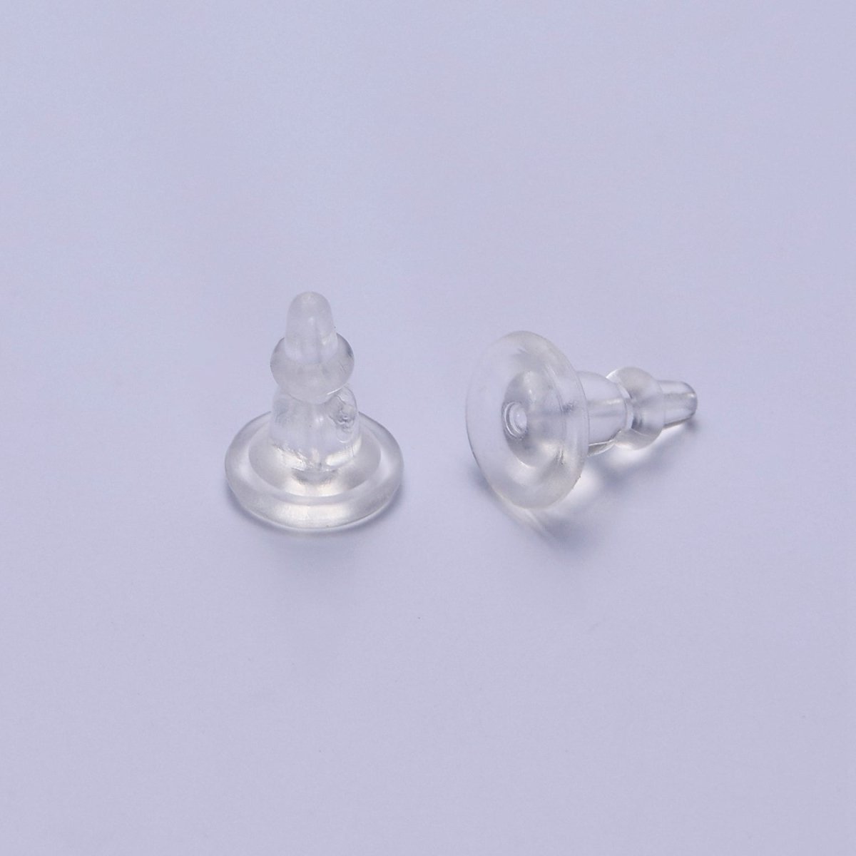 50 pairs Silicone Earring Back L-733 - DLUXCA