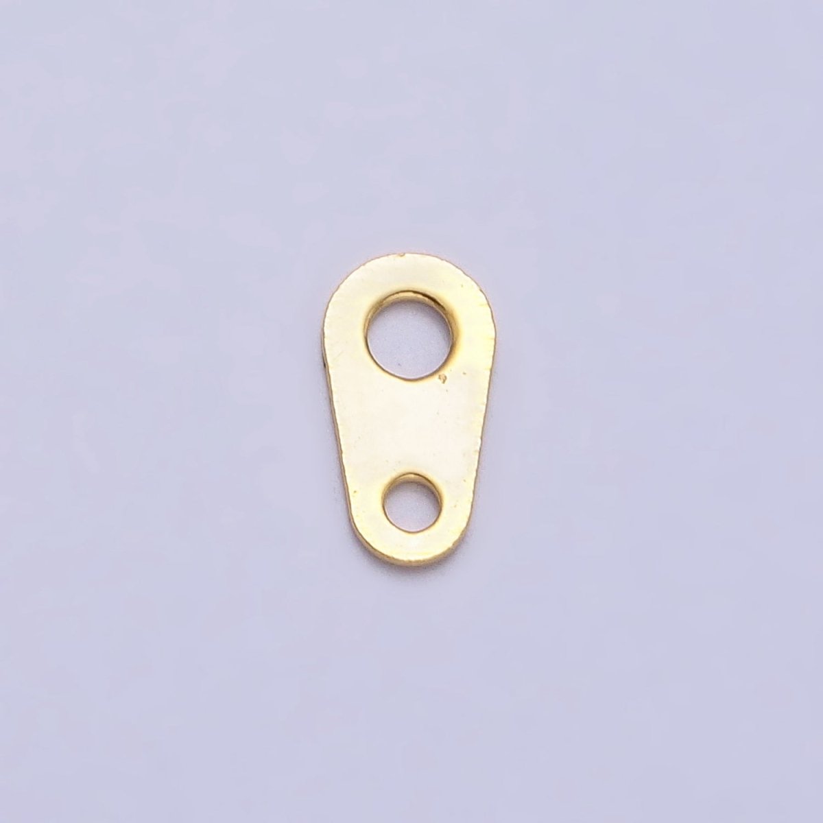 7mm Gold Plated Clasp Tag Ends for Necklace Bracelet Anklet Jewelry Making Supply AC245 - DLUXCA